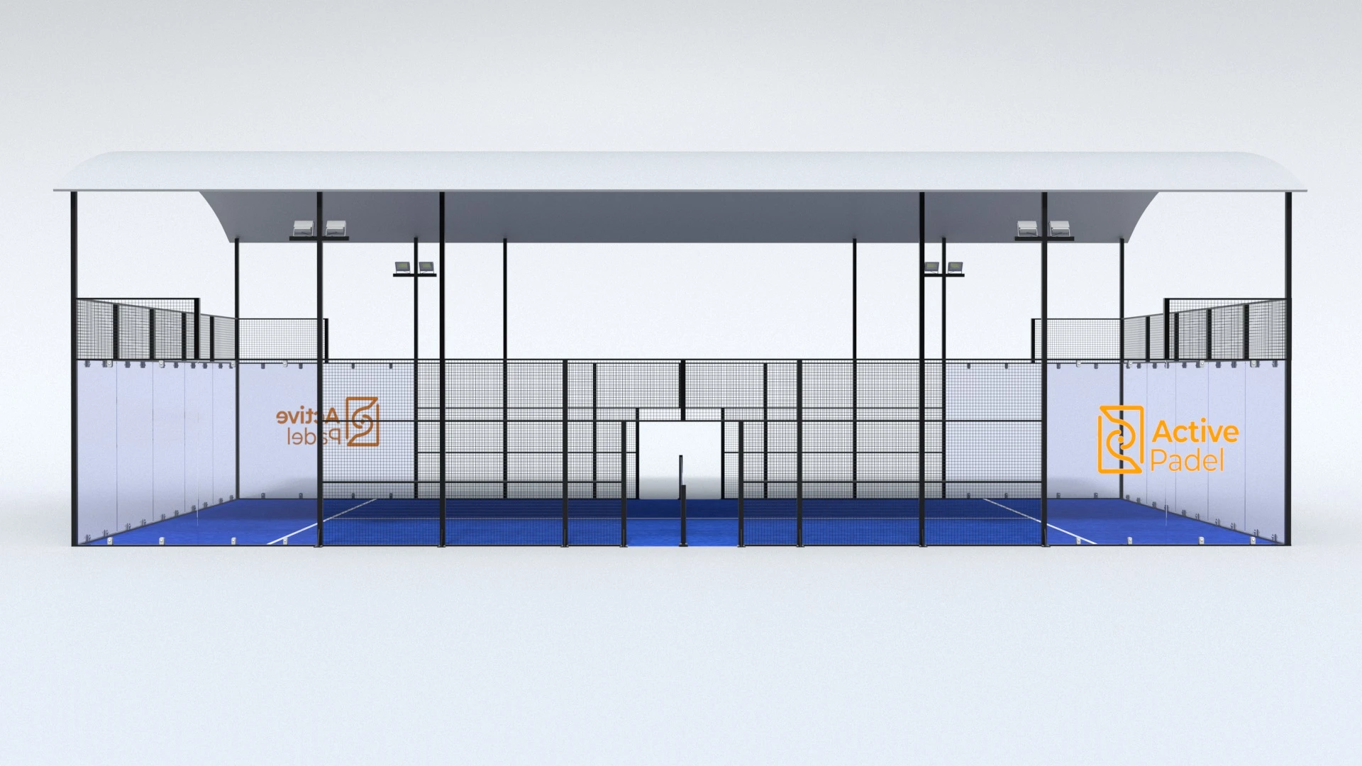 Roofed Padel Court