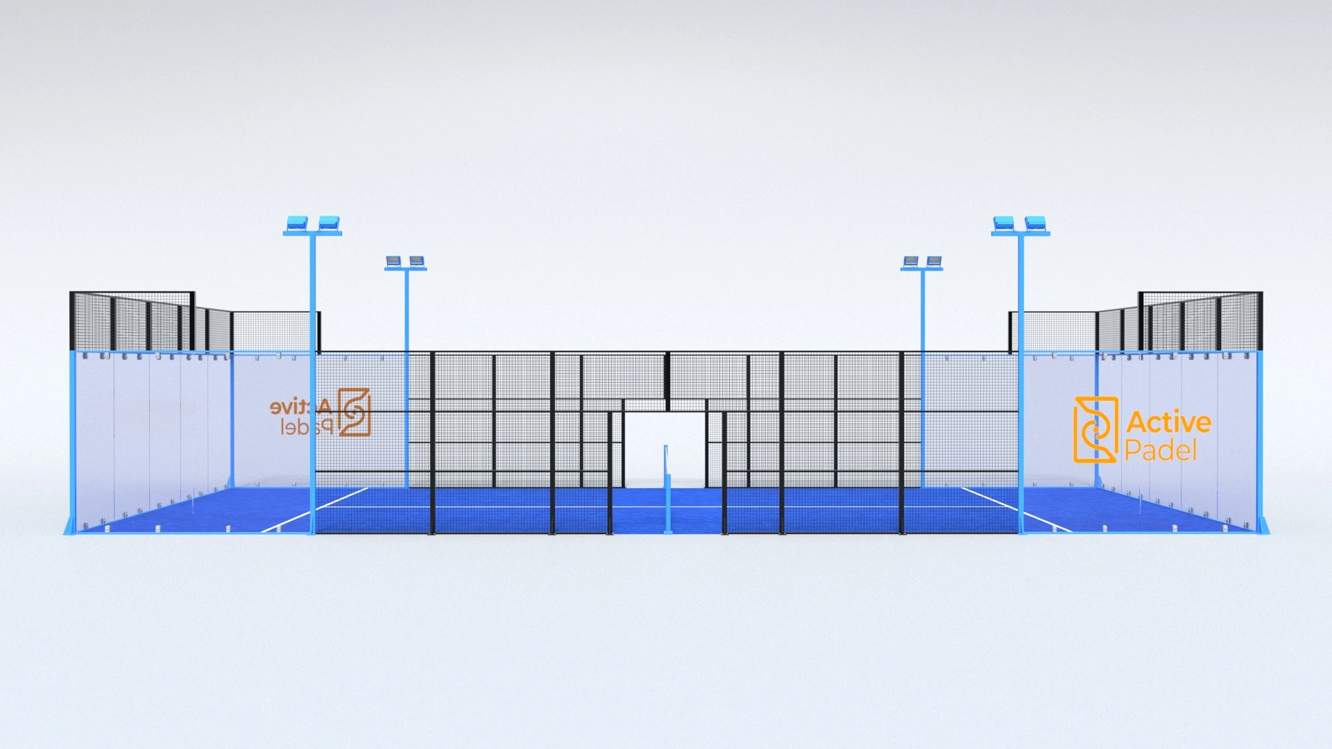 Standard Panoramic Padel Court