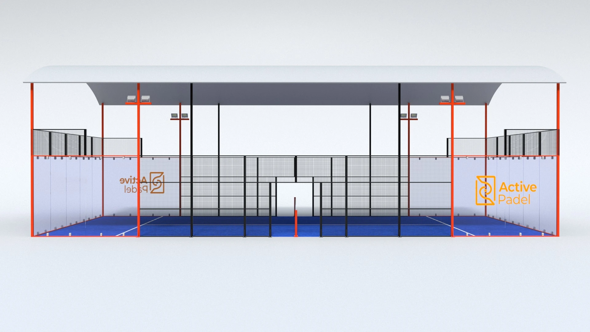 Roofed Padel Court