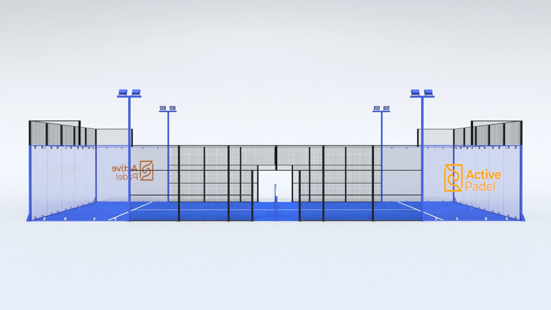 Standard Panoramic Padel Court