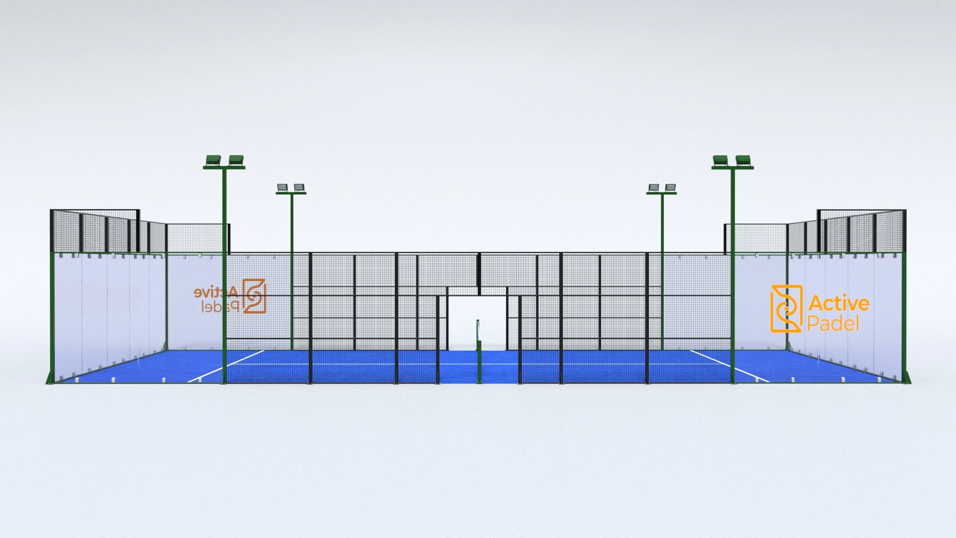 Standard Panoramic Padel Court