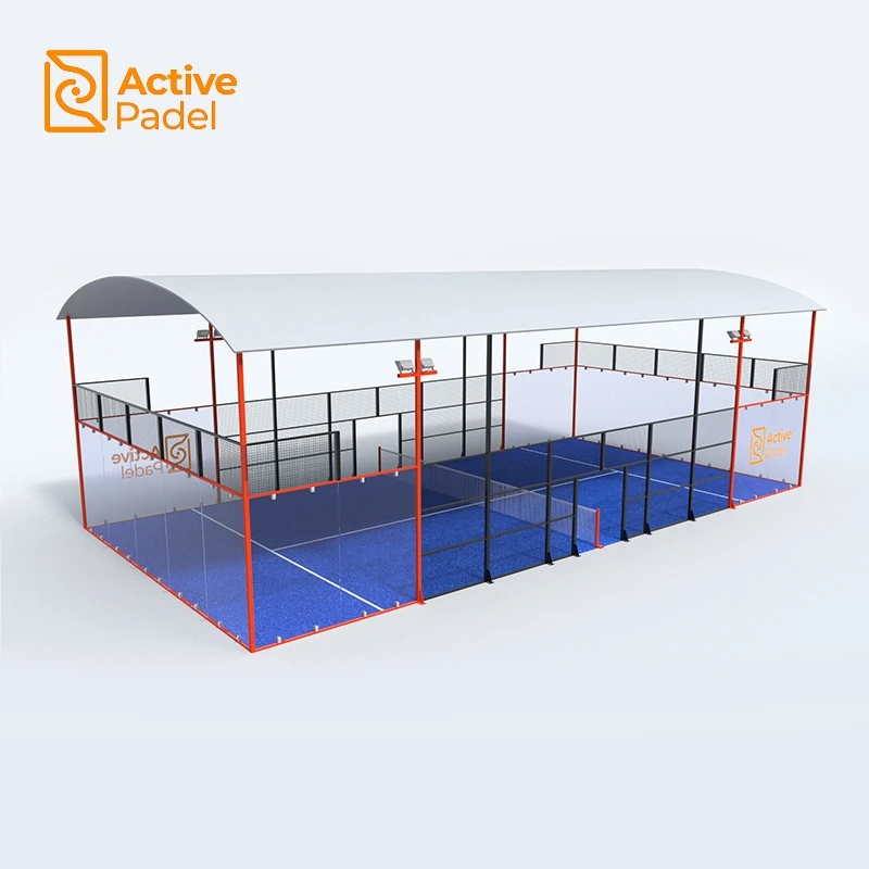 Roofed Padel Court
