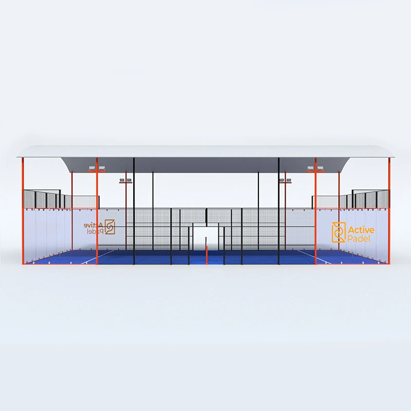 Roofed Padel Court