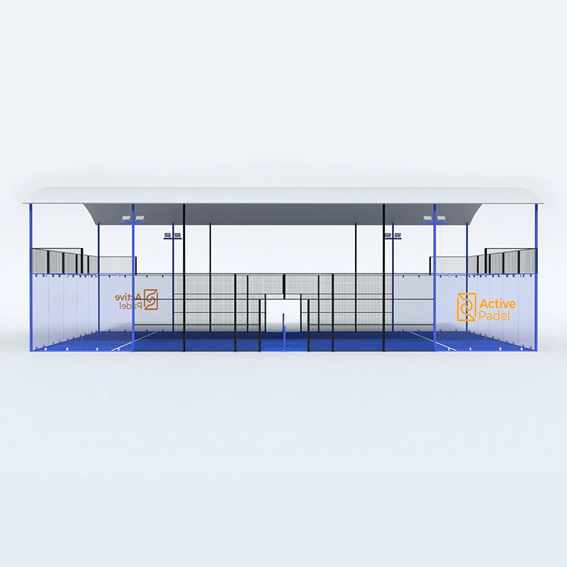 Roofed Padel Court