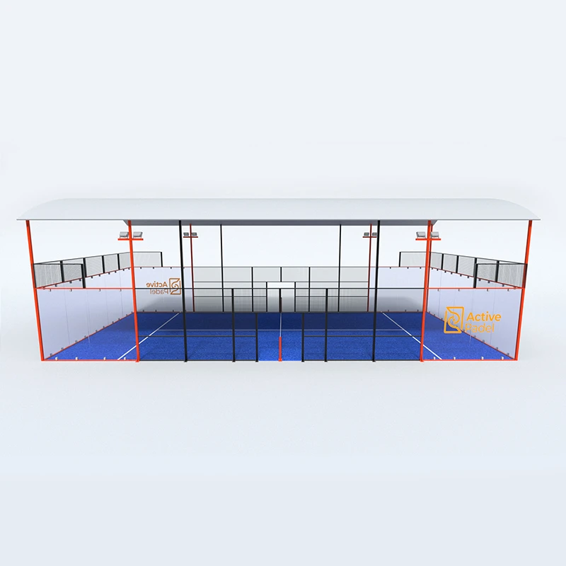 Roofed Padel Court