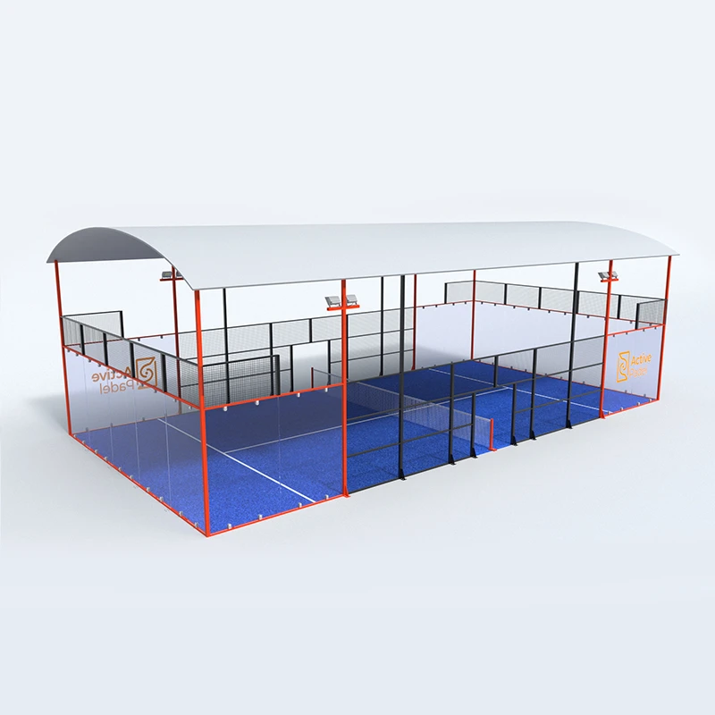 Roofed Padel Court