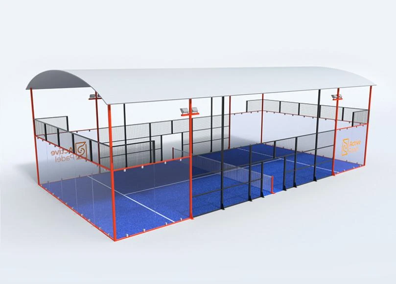 Roofed Padel Court